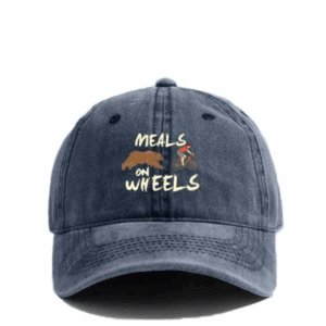 หมวกพิมพ์ลาย MEALS ON WHEELS