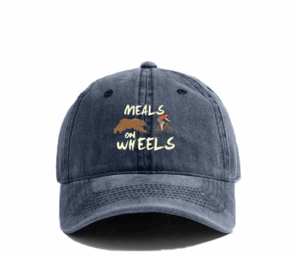 หมวกพิมพ์ลาย MEALS ON WHEELS